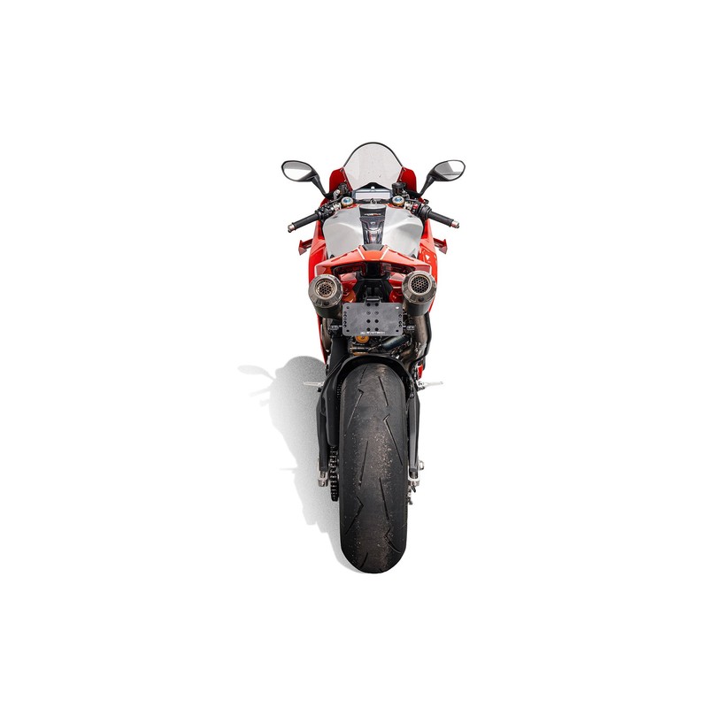 PRN016585-020455-01 Support de plaque d'immatriculation Ducati Panigale V4 2025+ Evotech-performance