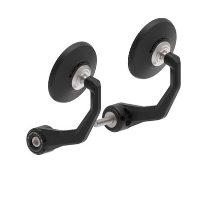 PRN016459-016469-016516-017477-29 Bar End Mirrors Bmw R 1300 RS Triple Black 2025+ Evotech-performan