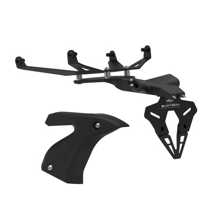 PRN020286-02 Support de plaque d'immatriculation Triumph Trident 660 2026+ Evotech-performance