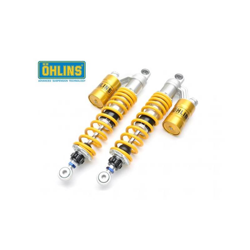AMORTISSEURS ARRIERE OHLINS KAWASAKI ZRX 1100 1997-1999 JAUNE RESSORT