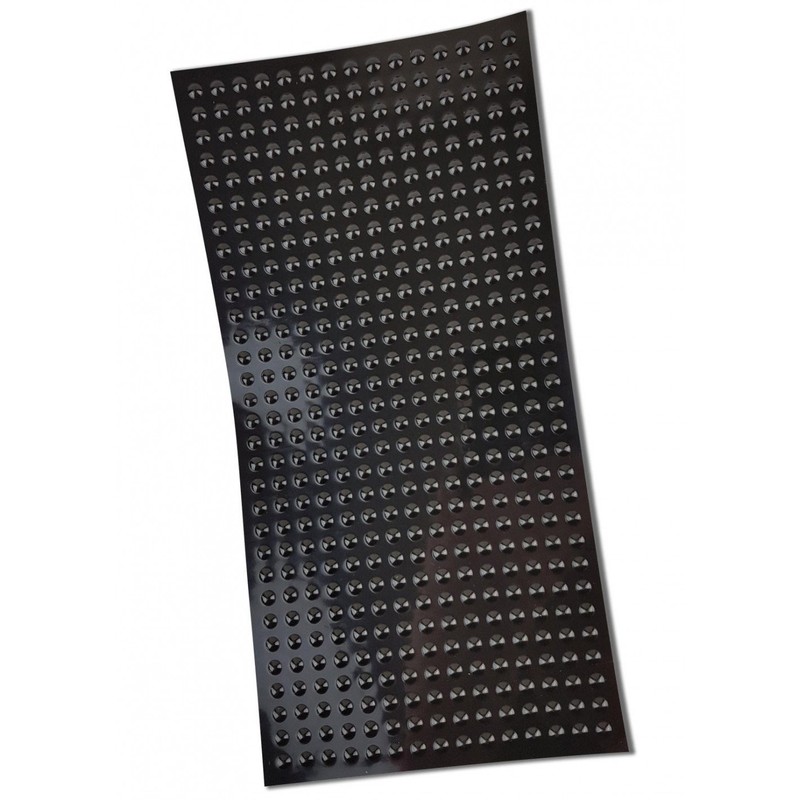 Eazi-Grip tipo 2 x Tank Grip Sheets NERO (305mmx155mm) UNIVERSAL 2X SHEETS (305M - 1