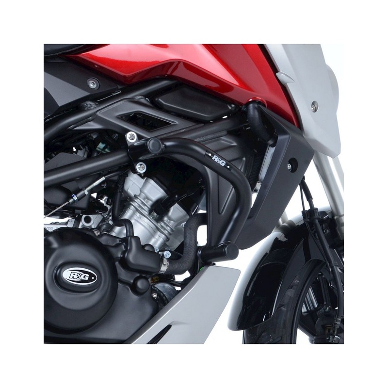 AB0038BK R&G Paramotore Adventure Bars, KTM 390 Duke '18-'21 / 250 Duke '18-'23KTM 390 Duke 2018-202