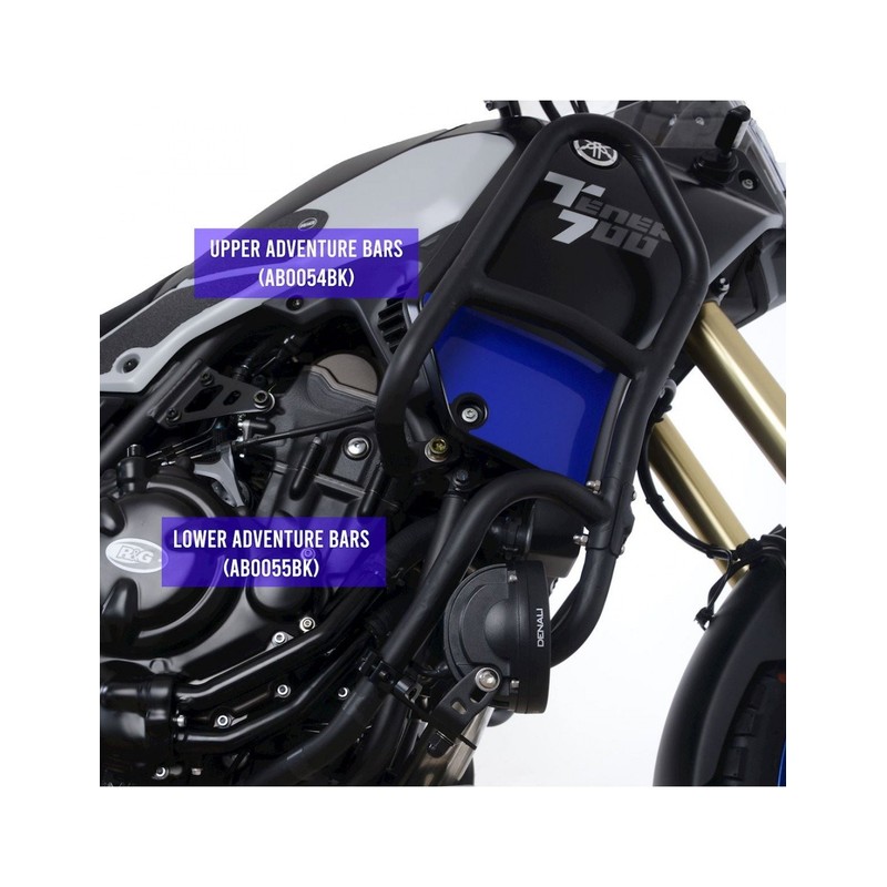 AB0050BK R&G Paramotore Adventure Bars, KTM 790 Adventure '19-'22 / 890 Adventure '20-'22 / 890 SMT