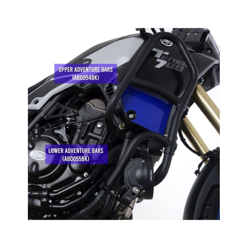 AB0055BK R&G Paramotore Adventure Bars (inferiore), YamahaYamaha Tenere XTZ 700 2019-2021