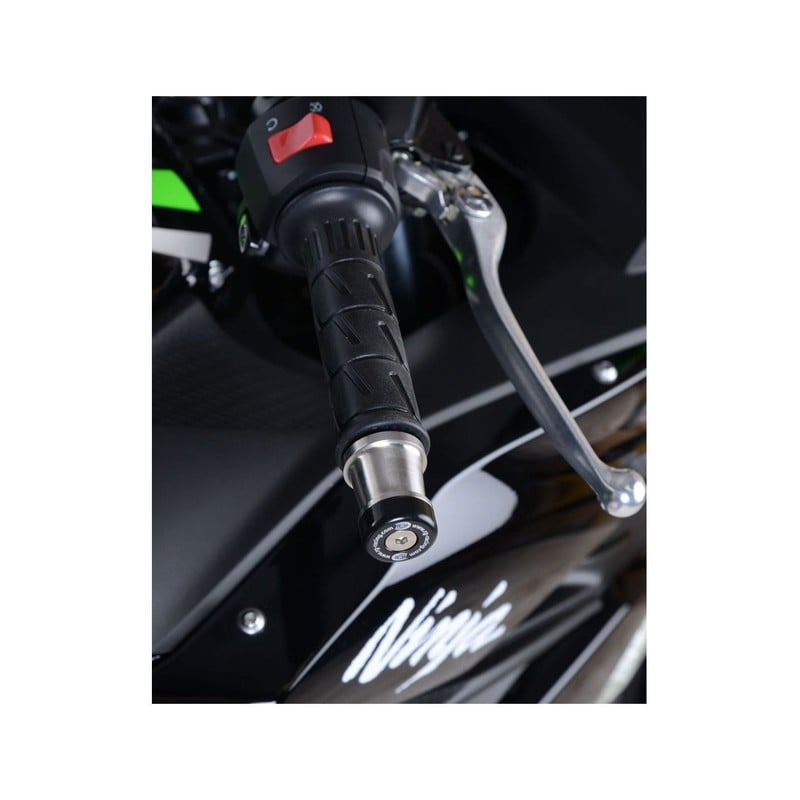 BE0083BK R&G Stabilizzatori / tamponi manubrio, Kawasaki Ninja 250 SL / Z250 SL / Z650 '17-'19 / Nin