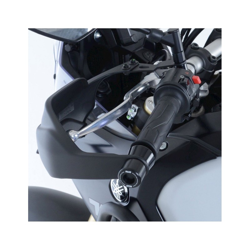 BE0125BK R&G Stabilizzatori / tamponi manubrio, Yamaha XTZ700 Tenere '19- (con paramani originali)