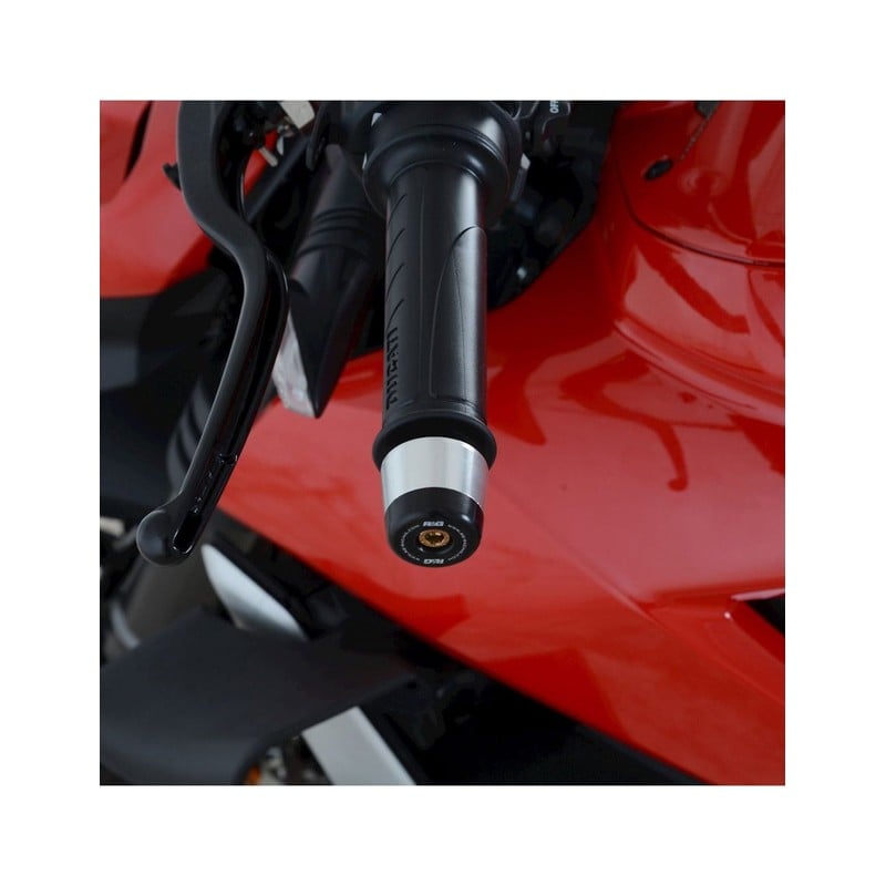 BE0141BK R&G Stabilizzatori / tamponi manubrio, Ducati Streetfighter V4 (S) '20- / Streetfighter V2
