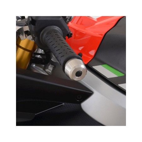 BE0148SS R&G Stabilizzatori / tamponi manubrio acciaio inox, Aprilia RS660 '21- / RS125 '21- / RS 45