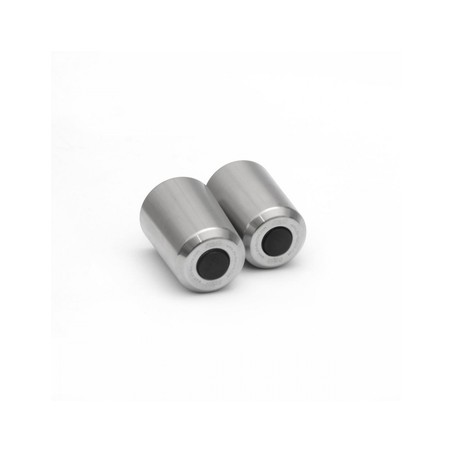 BE0152SS R&G Stabilizzatori / tamponi manubrio acciaio inox, Kawasaki Z500 '24- / Ninja 500 '24- /Ka