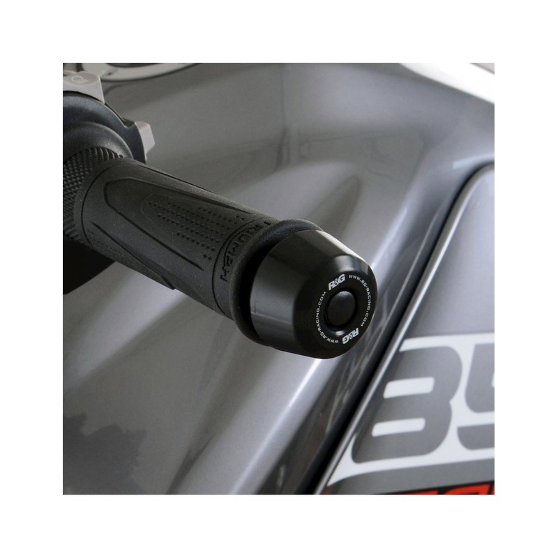 BE0160BK R&G Stabilizzatori / tamponi manubrio (solo nylon ), Triumph Tiger 850 Sport '21- (per moto