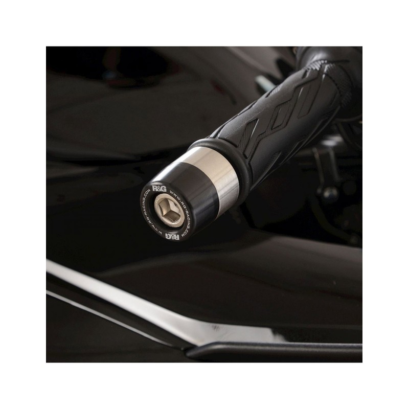 BE0166BK R&G Stabilizzatori / tamponi manubrio, Suzuki Hayabusa '21-Suzuki Hayabusa 2021