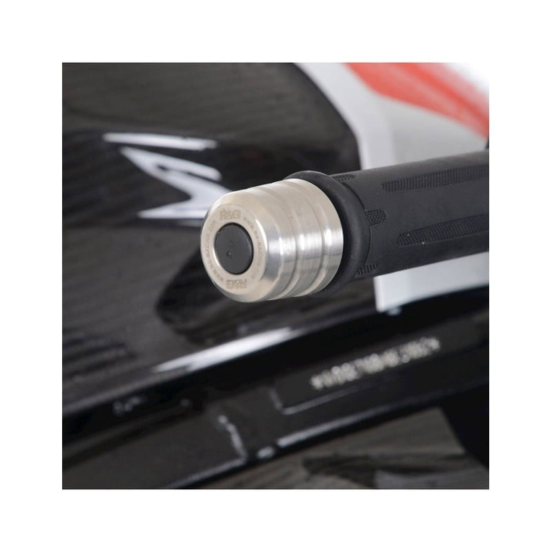 BE0183SS R&G Stabilizzatori / tamponi manubrio acciaio inox, BMW M1000RR '21-, S1000RR '23-, Yamaha