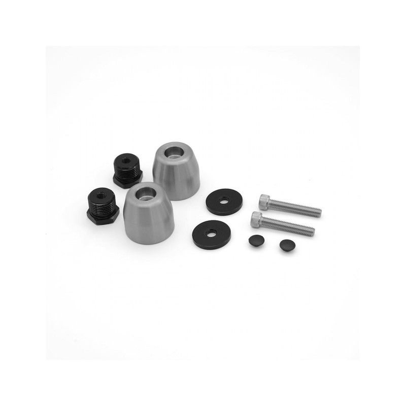 BE0184SS R&G Stabilizzatori / tamponi manubrio acciaio inox, Ducati V2 Panigale '20-, Aprilia RSV4 R