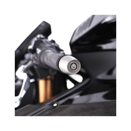 BE0233SS R&G Stabilizzatori / tamponi manubrio APEX Style acciaio inox per Yamaha MT-07 '25-, YZF-R9