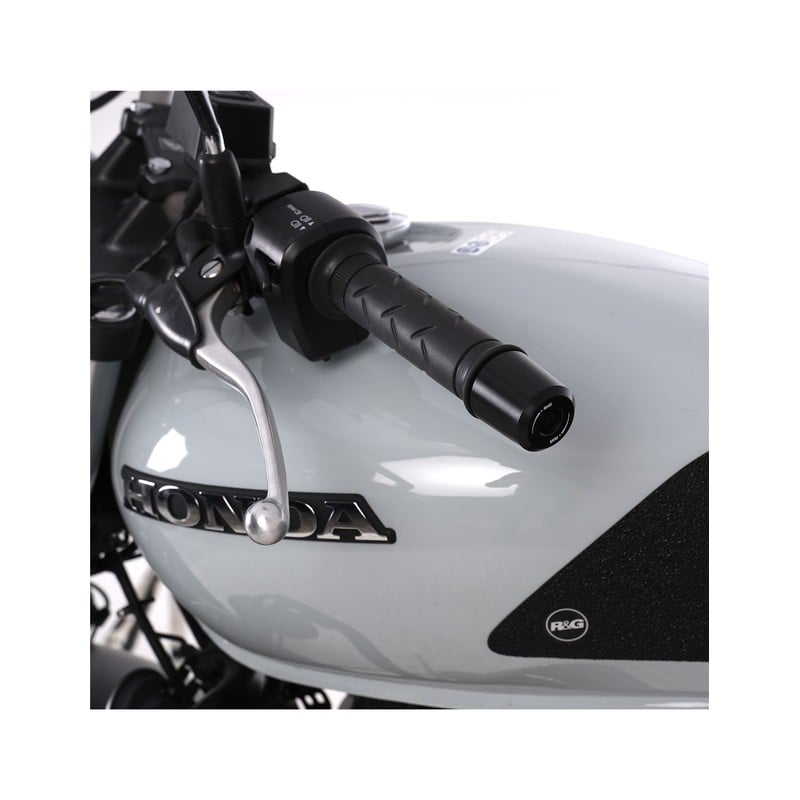 BE0236BK R&G Stabilizzatori / tamponi manubrio Triumph Scrambler 900 '23-Triumph Scrambler 900 2023