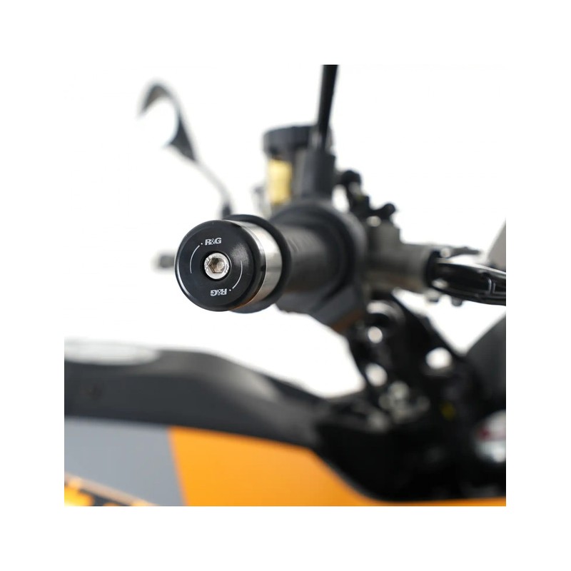 BE0237BK R&G Stabilizzatori / tamponi manubrio APEX Style Ducati Panigale V2(S) '25-Ducati Panigale
