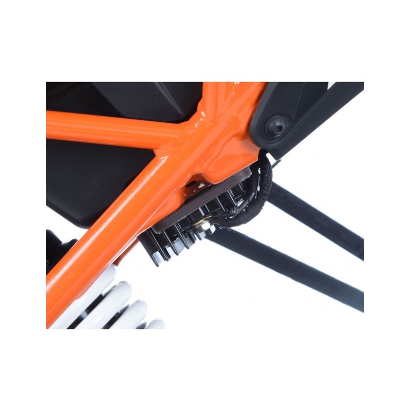 BLG0010BK R&G Protezione leva freno, nero, R&G logo, Yamaha MT-10, MT-09 SP '18-, MT-09 '17-Yamaha M