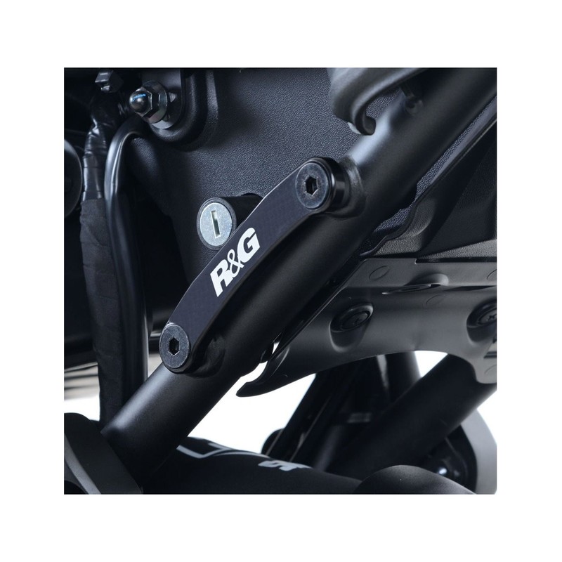 BLG0015BK R&G Protezione leva freno, nero, R&G logo, KTM 390 Adv '20-, RC390 '17-, RC125 '17- (cut g
