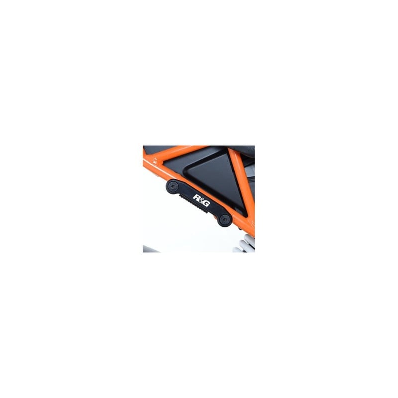 BLG0016BK R&G Protezione leva freno, nero, R&G logo, YamahaTriumph Scrambler 400 X 2006-2024