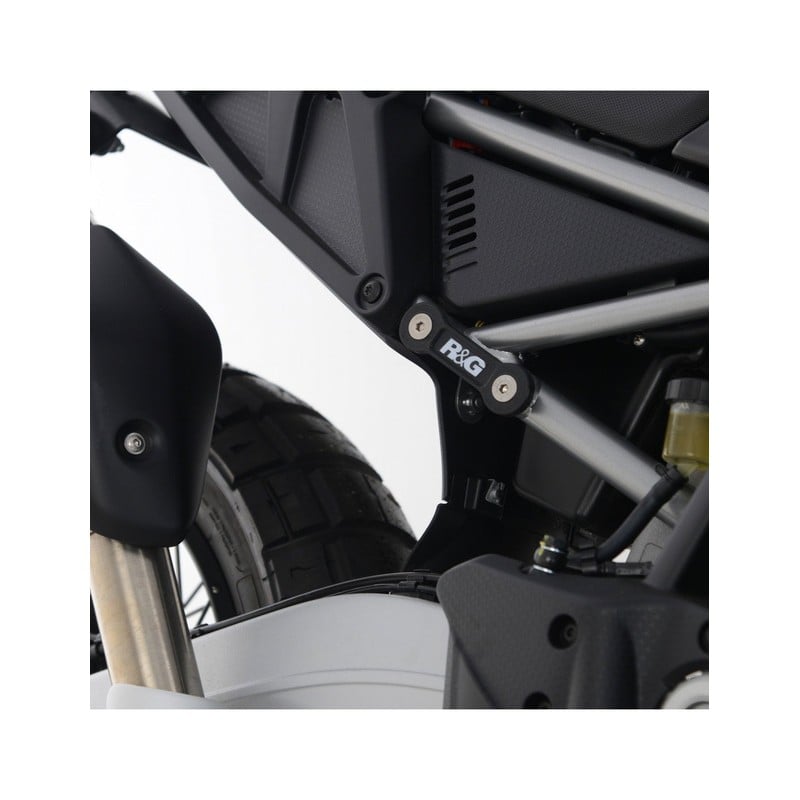 BLG0028BK R&G Protezione leva freno, nero, R&G logo, Triumph Daytona Moto2 765Triumph Daytona MOTO2