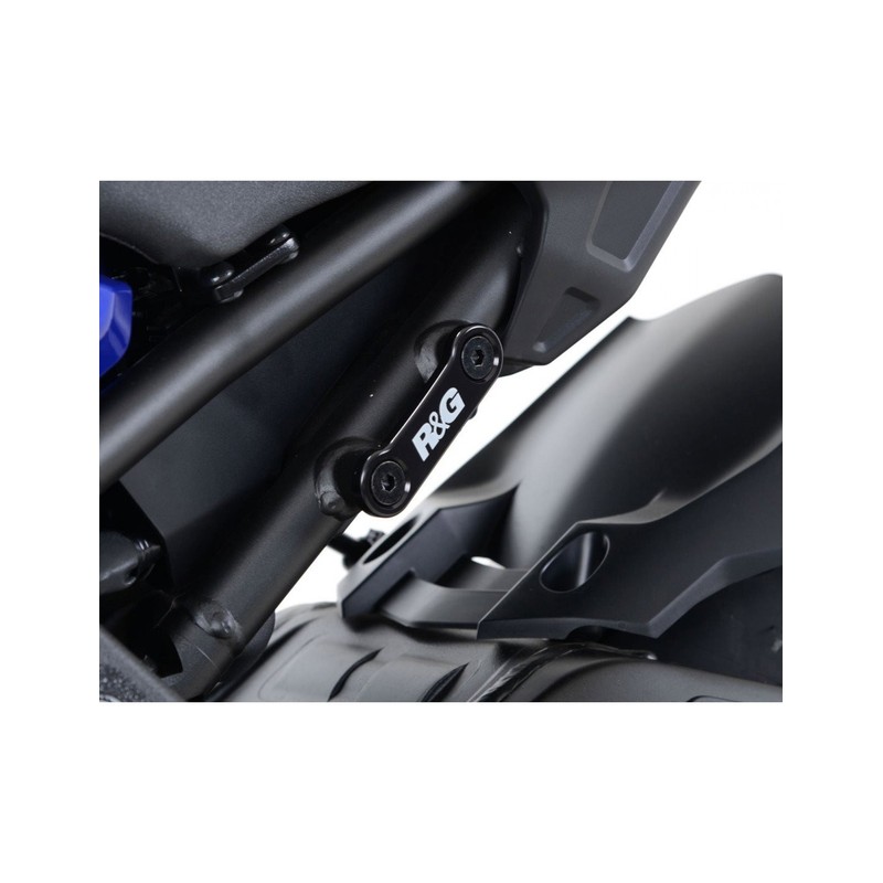 BLG0040BK R&G Protezione leva freno, nero, R&G logo, Yamaha MT-09 (SP) '21-Yamaha MT09 2021