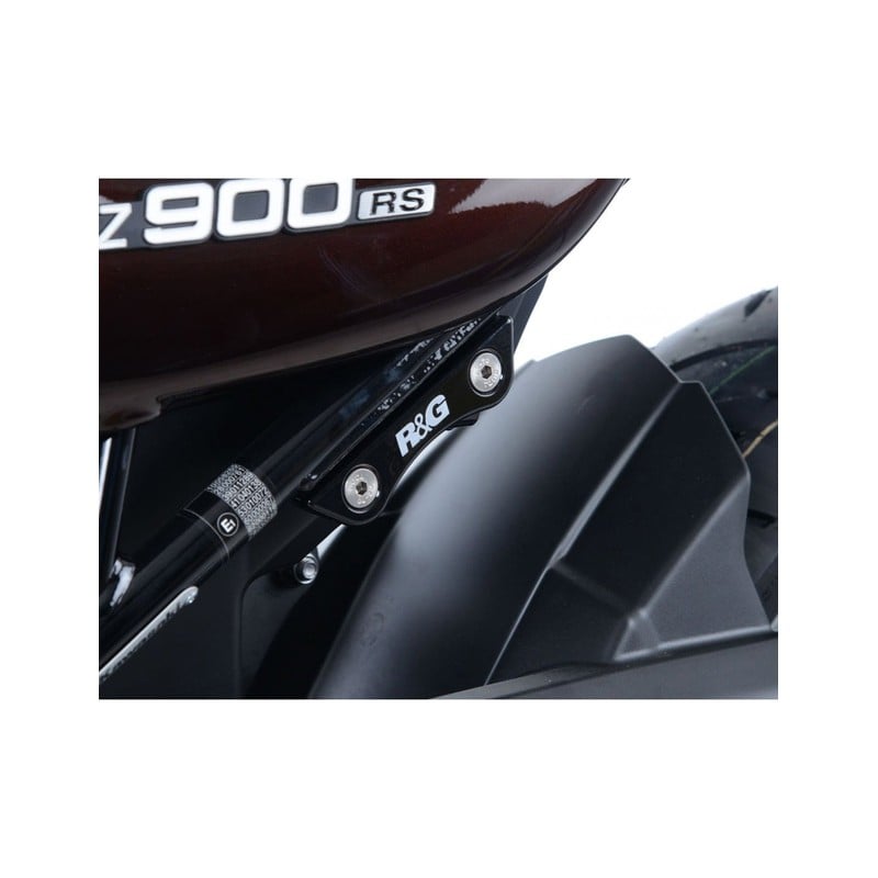BLP0038BK/LHS R&G Placchette copri fori poggiapiedi posteriori (lato SX), Aprilia V4 Tuono 1100 '11-