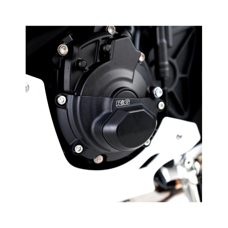 BLP0038BK/LHS R&G Placchette copri fori poggiapiedi posteriori (lato SX), Aprilia V4 Tuono 1100 '11-
