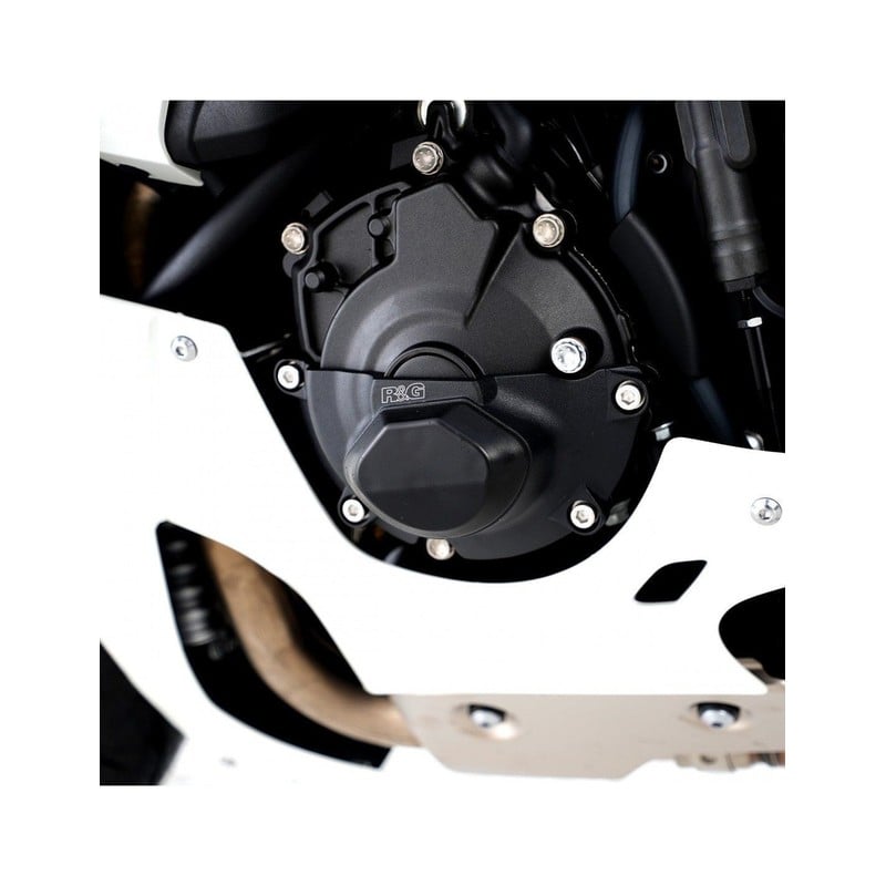 BLP0038BK/LHS R&G Placchette copri fori poggiapiedi posteriori (lato SX), Aprilia V4 Tuono 1100 '11-