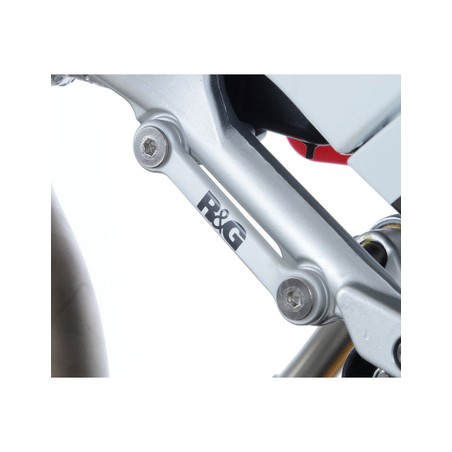 BLP0050SI R&G Placchette copri fori poggiapiedi posteriori (paio), MV Agusta F4 1000R '10- /F4RR/F4R