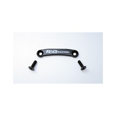 BLP0056BK R&G Placchette copri fori poggiapiedi posteriori (lato SX), MV Agusta Brutale 1090 '13- /M