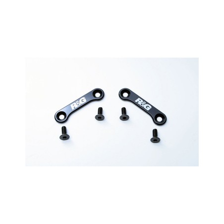 BLP0059BK R&G Placchette copri fori poggiapiedi posteriori (paio), Triumph Tiger 1050 Sport '16-Triu