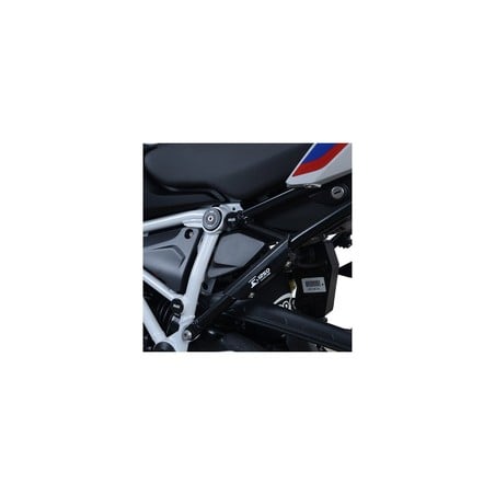 BLP0099BK R&G Placchette copri fori poggiapiedi posteriori (lato SX), BMW R1250RS Sport '19- / R1200