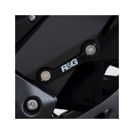 BLP0104BK R&G Placchette copri fori poggiapiedi posteriori (lato SX), Kawasaki NinjaKawasaki Ninja S