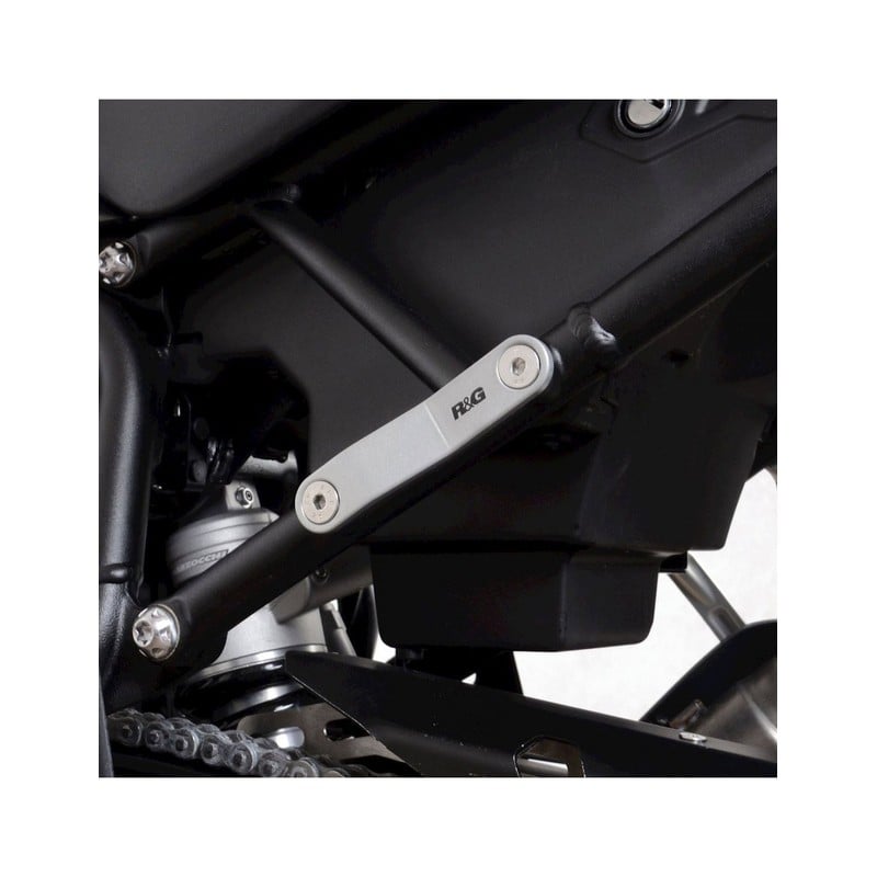 BLP0106BK R&G Placchette copri fori poggiapiedi posteriori (paio, nero), Triumph Tiger 900 '20- / Ti