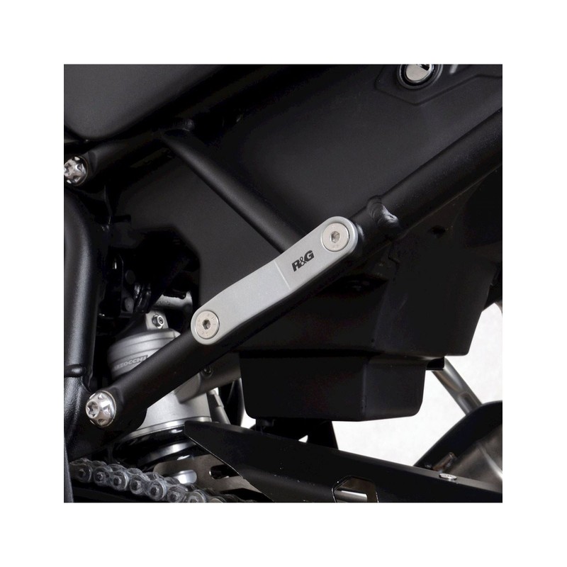 BLP0106BK R&G Placchette copri fori poggiapiedi posteriori (paio, nero), Triumph Tiger 900 '20- / Ti