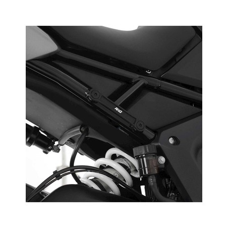 BLP0123BK R&G Placchette copri fori poggiapiedi posteriori (paio), Triumph Tiger 660 Sport '22-Trium