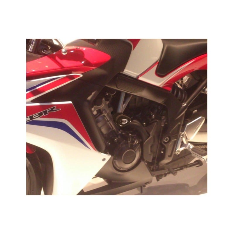 CP0351BL R&G Tamponi / protezioni telaio tipo Aero no-cut sliders telaio - HONDAHonda CBR F 650 2014