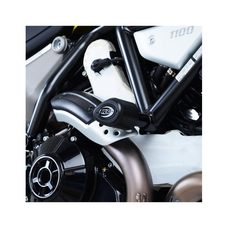 CP0451BL R&G Tamponi / protezioni telaio tipo Aero - Ducati Scrambler 1100Ducati Scrambler 1100