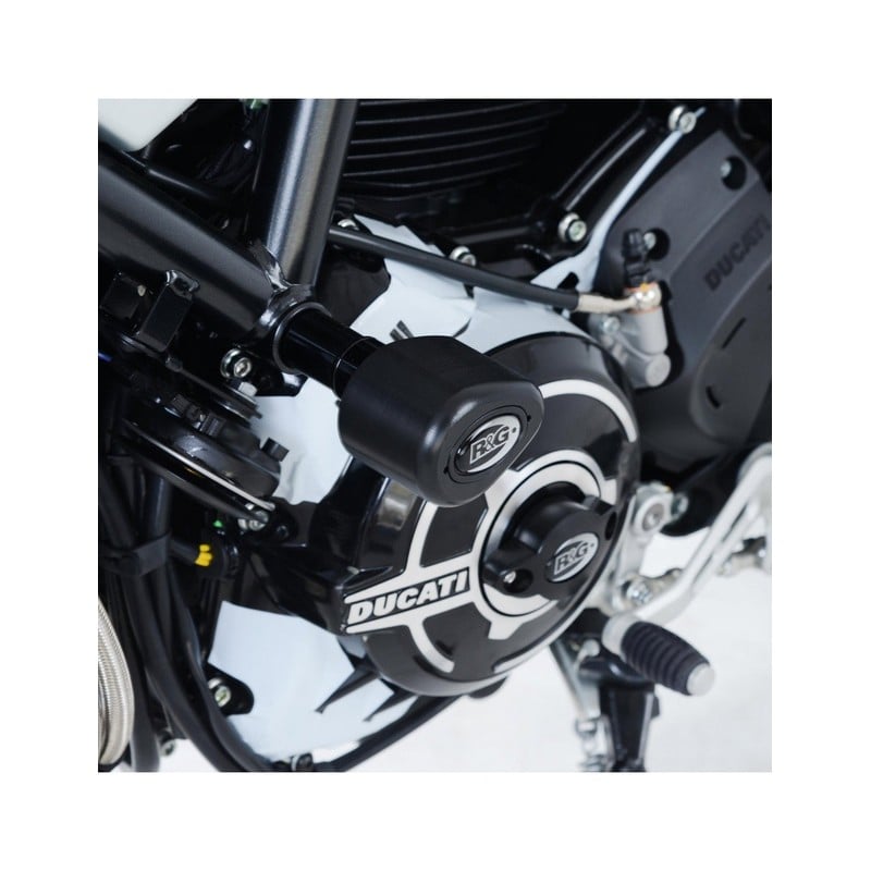 CP0458BL R&G Tamponi / protezioni telaio tipo Aero, Kawasaki ZX636 '19-'21 (solo utilizzo RACE)Kawas
