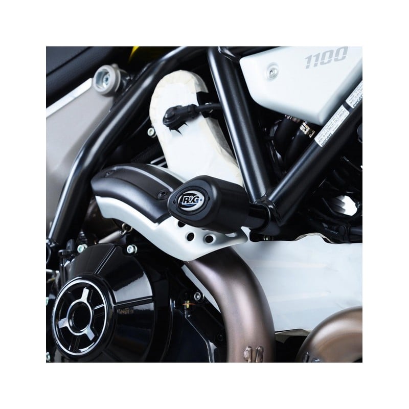 CP0458BL R&G Tamponi / protezioni telaio tipo Aero, Kawasaki ZX636 '19-'21 (solo utilizzo RACE)Kawas