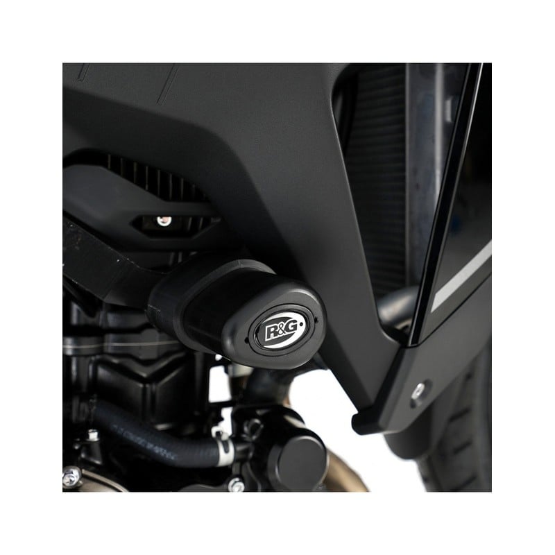 CP0458BL R&G Tamponi / protezioni telaio tipo Aero, Kawasaki ZX636 '19-'21 (solo utilizzo RACE)Kawas
