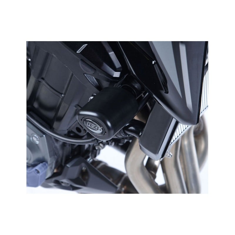 CP0458WH R&G Tamponi / protezioni telaio tipo Aero, Kawasaki ZX636 '19-'21 (solo utilizzo RACE) - bi