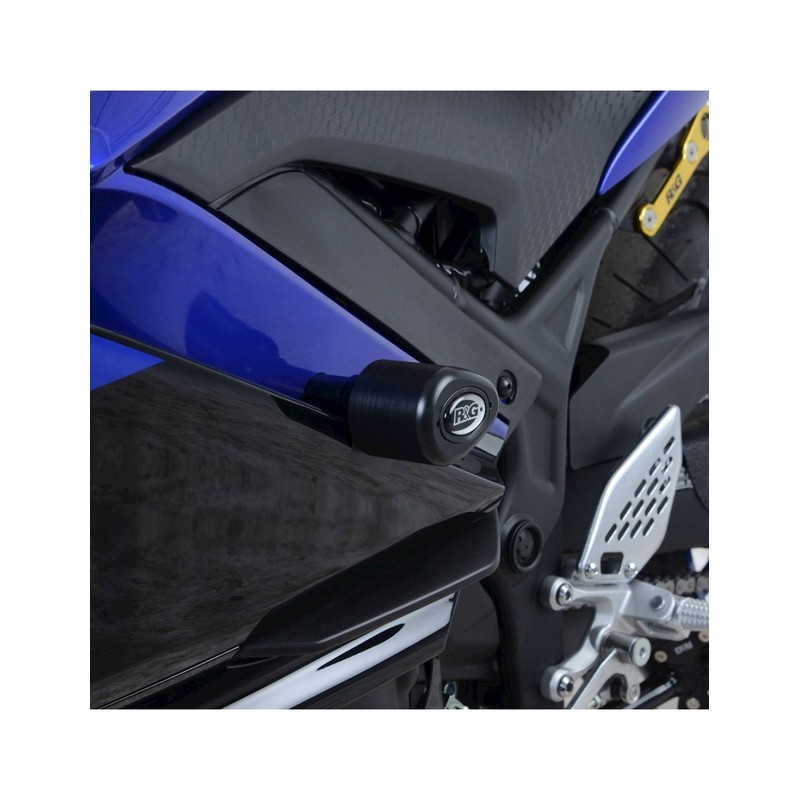 CP0465WH R&G Tamponi / protezioni telaio tipo Aero - YamahaYamaha YZF R25 2019
