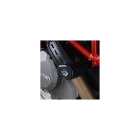 CP0470BL R&G Tamponi / protezioni telaio tipo Aero - Ducati 950 Hypermotard '19- / Desert X '22