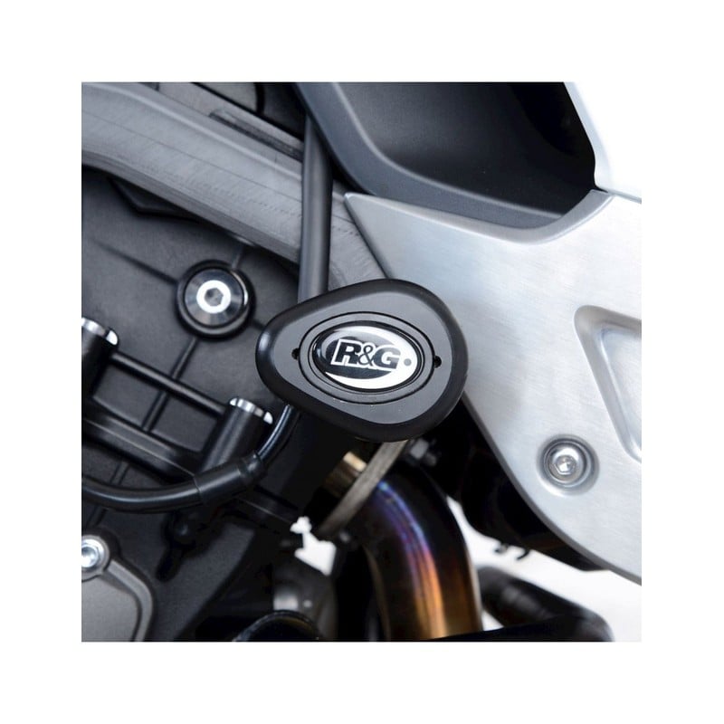 CP0482BL R&G Tamponi / protezioni telaio, Kawasaki Ninja 400 / Ninja 250 '18- (solo vers.racing)Kawa