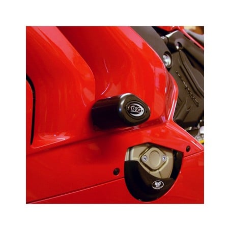 CP0487BL R&G Tamponi / protezioni telaio tipo AeroDucati Panigale V4 2019-2021