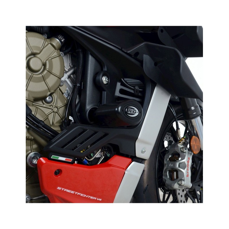 CP0496BL R&G Tamponi / protezioni telaio tipo Aero, Ducati Streetfighter V4 '20
