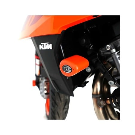 CP0502OR R&G Tamponi / protezioni telaio tipo Aero, KTM 790 '18- / 890R Duke / 990 Duke '24- (colore
