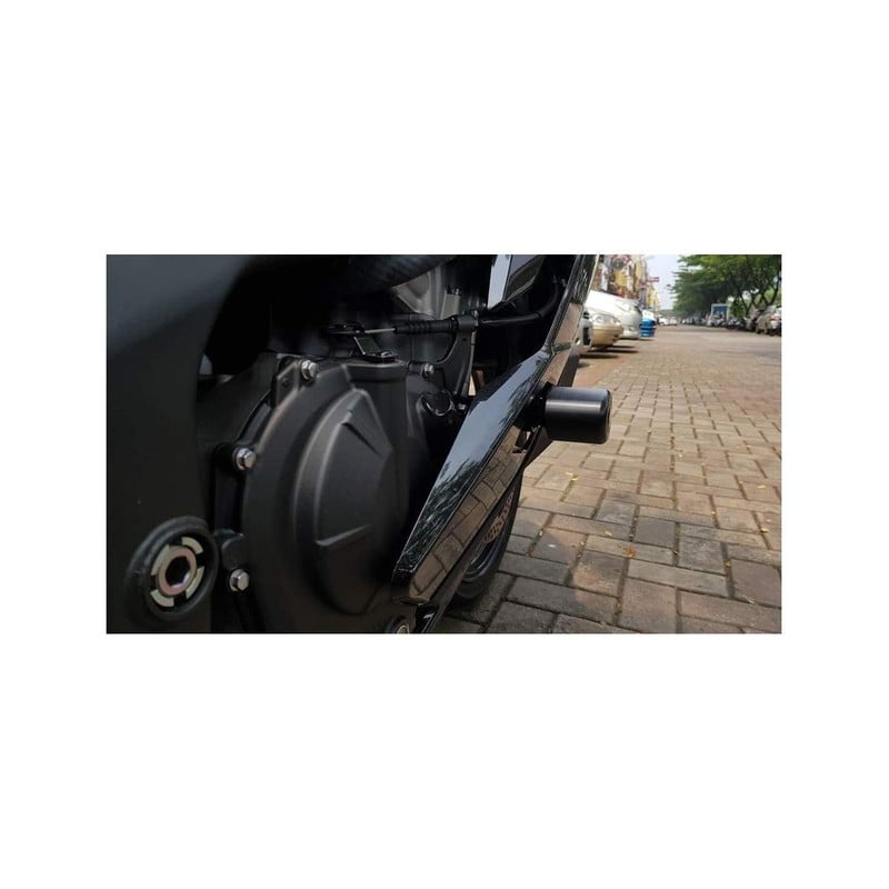 CP0504WH R&G Tamponi / protezioni telaio tipo Aero, KawasakiKawasaki ZX 25 R 2020-2023