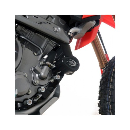 CP0512BL R&G Tamponi / protezioni telaio tipo Aero Honda CRF300L '21- / CRF300 Rally '21